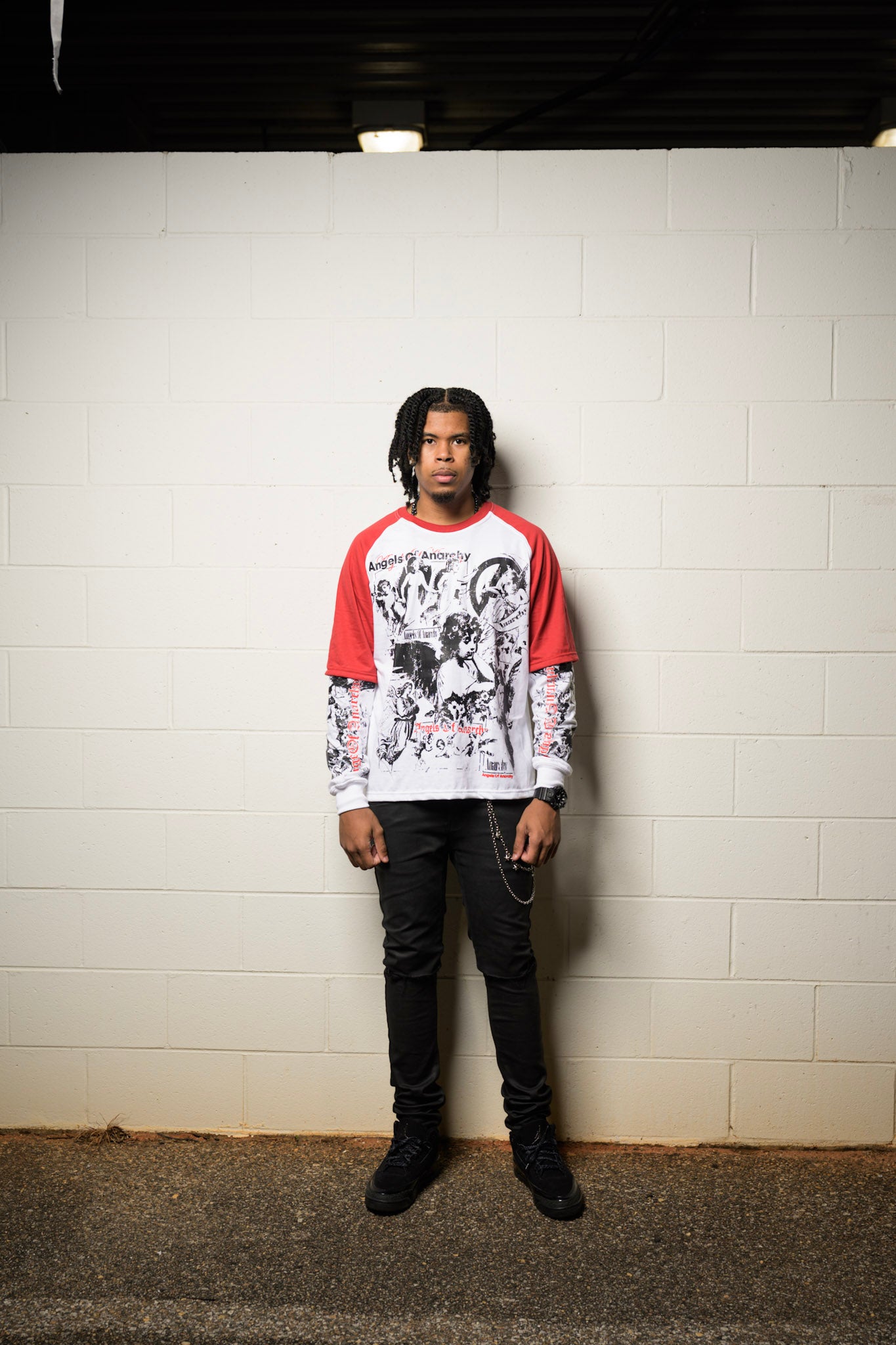 Fallen order double-layer T-shirt